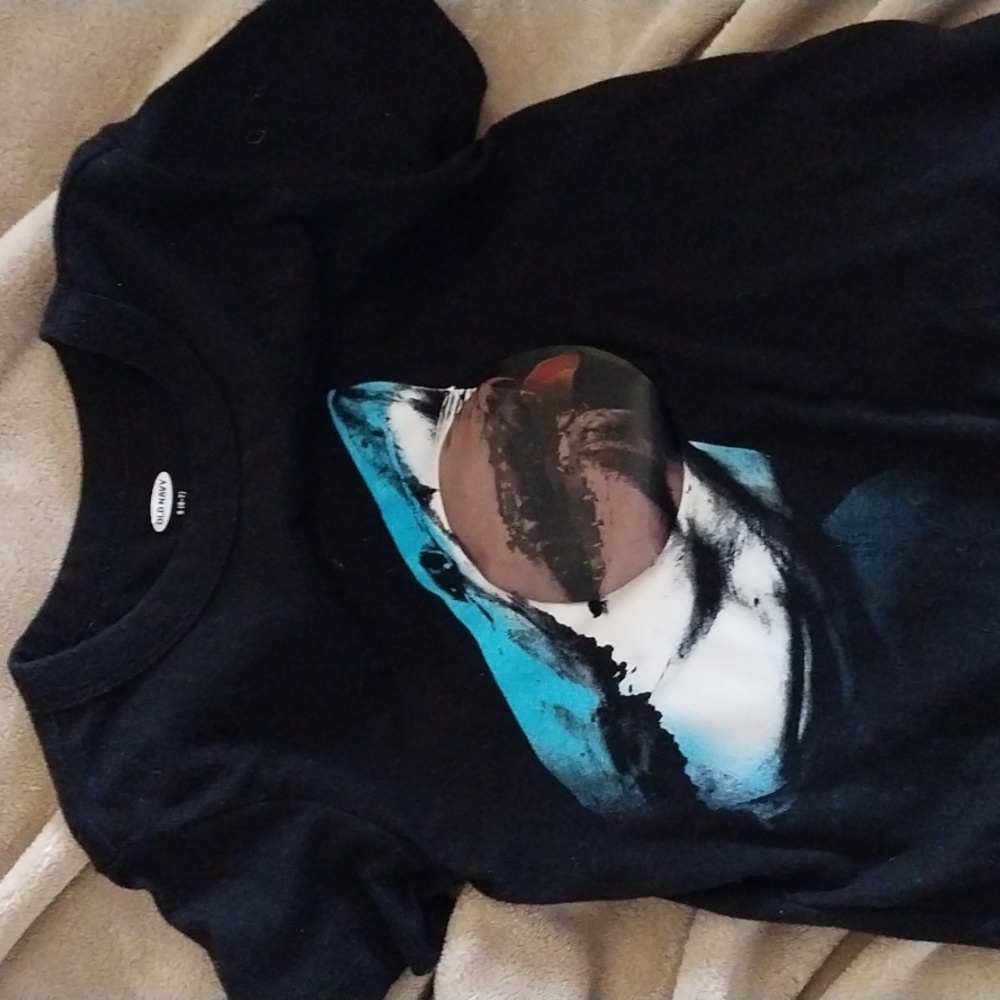 Shark eating a pizza shirt